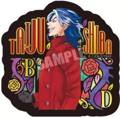 【中古】食玩 ステッカー・シール 15.柴大寿(R) 「東京リベンジャーズ グミ3」
