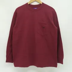 THE NORTH FACE PURPLE LABEL ノースフェイス パープルレーベル 7oz Long Sleeve Pocket Tee 長袖Tシャツ NT3365N Sサイズ ※中古
