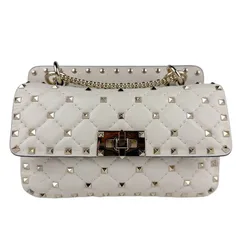 ヴァレンティノ ガラヴァーニ Valentino Garavani 斜め掛けショルダーバッグ  ハンドバッグ ロックスタッズ