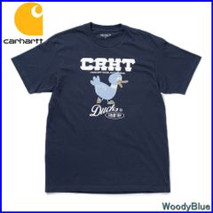 【新品】カーハート 半袖Tシャツ CARHARTT WIP I030207 S/S CRHT DUCKS T-SHIRT BLUE 01XX i030207-01xxBL