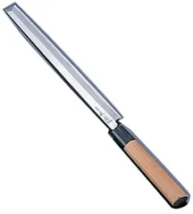 房近本銘蛸引片刃包丁水牛柄330ミリ