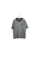 Hard Rock CAFE gray T-shirt ハードロックカフェ 半袖Tシャツ グレー Vネック サイズM ヴィンテージ ネ