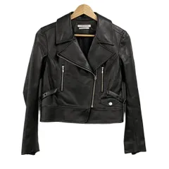 10/7特価☆未使用タグ付き☆FOXEY フォクシー レザー　ジャケット　革 10/7特価☆未使用タグ付き☆FOXEY フォクシー レザー ジャケット