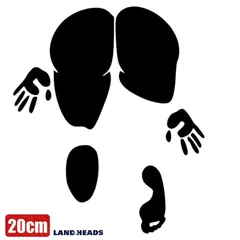 車 ステッカー 20cm セクシー 女性 女 裸 ポーズ 色気給油口 おもしろ バイク カー用品 かわいい シール おしゃれ 転写式