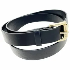 マイケルコース ベルト PU ポリウレタン 合成皮革 ブラック 黒 サイズL MICHAEL KORS 服飾小物 ブランド小物 美品【中古】