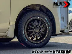 ダイハツ ウェイク LA700 LA710 新品 14インチ タイヤホイール 4本 マッドスター ラジアル AT 165/65R14 ホワイトレター タント スペーシア 純正車高サイズ