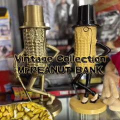 【Advertising】ヴィンテージ コインバンク ピーナッツ MR. PEANUT COIN BANK アメリカン雑貨 アメトイ