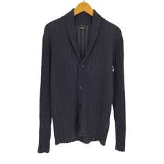 ダナキャランニューヨーク DKNY ウール混 コットン ショールカラー カーディガン メンズ import：XL のサムネイル