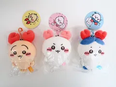 3体セット ちいかわ カニなハチワレ・カニなちいかわ・ロブスターなうさぎ マスコット