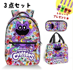 新入荷　3点セット ポピープレイタイム キャットナップ チャプター３ぬいぐるみ poppyplayTime スマイリングクリッターズ バッグパック リュック グッズ