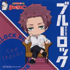 【中古】マグカップ・湯のみ 糸師冴(ミニキャラ) オリジナルコースター 「ブルーロック×カラオケまねきねこ」 コラボドリンク注文特典