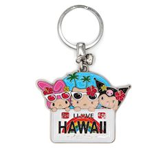 サンリオUSA　ハローキティキーホルダー　friends license　ABC STORES限定
