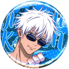 【中古】バッジ・ビンズ 五条悟 「呪術廻戦×よみうりランド2024 カンバッジ BBQ ver.」