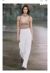 ZARA(ザラ) ZW コレクション ハイウエスト ジッパー パンツ