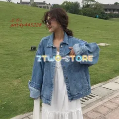 デニムジャケット レディース Ｇジャン 春ジャケット デニム ジャケット 秋ジャケット ゆったり スプリングジャケットアウター 秋 ブルゾン ant4y445228