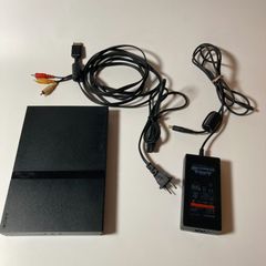 ジャンク SONY PS2 本体 SCPH-70000 ブラック ディスク傷リスク有 修理・部品取り用 NTSC-J
