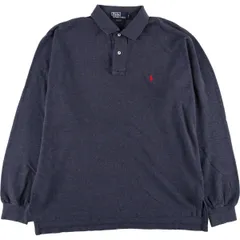 古着 ラルフローレン Ralph Lauren POLO by Ralph Lauren 長袖 ポロシャツ メンズL相当/eaa575716
