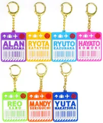 【中古】キーホルダー 全7種セット ラバーネームキーホルダー 「GENERATIONS エンタメくじ」 ラバーネームキーホルダー賞