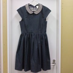 ★美品★ ケイトスペード ビジュー ワンピース 大きいサイズ デニム XL　MT1327