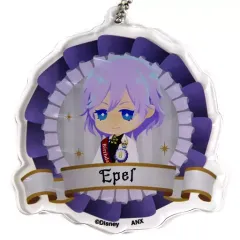 【中古】キーホルダー エペル・フェルミエ 「ディズニー ツイステッドワンダーランド プレミアムバースデー2023 POP UP SHOP in アニメイト デフォルメアクリルチャームコレクション(おめかしバースデー ver.)」