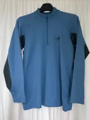 THE NORTH FACE(ザ・ノース・フェイス) テックウェア ハーフジップ ブルー Tシャツ （ L 100 ）