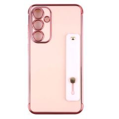 Galaxy A36 5G ケース SC-54F バンド 付き ソフト ケース 【Color】ピンク