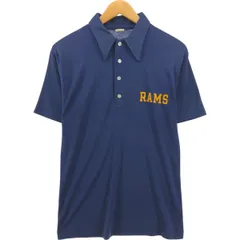 古着 70年代 チャンピオン Champion バータグ 半袖 ポロシャツ USA製 メンズM相当 ヴィンテージ/eaa551533