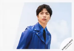 【中古】生写真(STARTO) KAMIGATA BOYZ/重岡大毅/横型・バストアップ/KAMIGATA BOYZ シングル「世界を明るく照らしましょう」ティザーオフショット/公式生写真