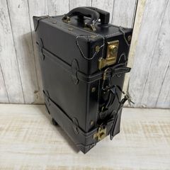 [値下げ交渉歓迎] トランク キャリーケース 黒 ヴィンテージ風 軽量コンパクト TSA風ロック 旅行 撮影小物 インテリアにも◎ 即購入OK