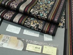 平和屋着物□上質な小紋 幾何学文様 正絹 逸品 AAAM9279zg