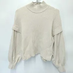 アーバンリサーチ SENSE OF PLACE by URBAN RESEARCH ストレッチショルダータックセーター アイボリー AA17-22B127 レディース