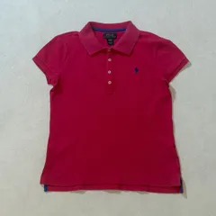 【150cm】Polo Ralph Lauren S/S Polo Shirt / ポロ　ラルフローレン　半袖　ポロシャツ　ピンク