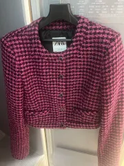 Zara ツイード ジャケット