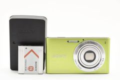 ★良品★ ソニー SONY Cyber-shot DSC-W320 グリーン コンパクトデジタルカメラ #1758A88