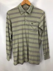 Burberry's OLD バーバリーズ　長袖　ポロシャツ　サイズＭ　ボーダー　06031210　01のサムネイル