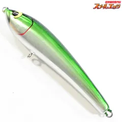 【新品未使用】ウッドリーム アキヤポッパー 215 グリーンバックラメ ウッドリーム】 アキヤ ポッパー 215 WooDream Akiya POPPER