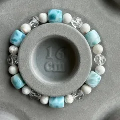 【B084】最高品質樽ラリマー*トムソナイトピンクラリマーブレスレット16cm