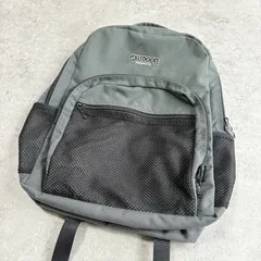 希少 90s USA製 OUTDOOR メッシュリュック ビンテージ 黒 新品同様 80s-90s 希少 USA製 JANSPORT チロリアンテープ付き