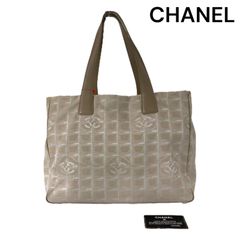 CHANEL シャネル ニュートラベルライン ギャランティカード付 ベージュ