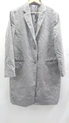 ◇ ⊇ UNIQLO ユニクロ 長袖 ウールコート サイズXL グレー レディース E  【1504240001876】