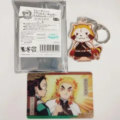 鬼滅の刃 煉獄杏寿郎 ラスカル コラボ アクキー おまけカード付き