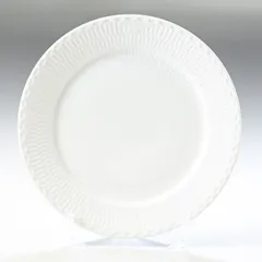 【超美品】ホワイトフルーテッド ハーフレース プレート 27cm 4枚セット ホワイトフルーテッド ハーフレース プレート 27cm|ロイヤル