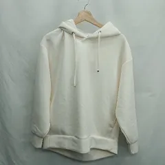 ◇ ⊇ GLOBAL WORK グローバルワーク 長袖 スウェットトレーナー サイズL ホワイト系 レディース E  【1411280028650】