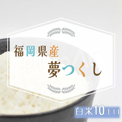 夢つくし 10kg 白米 お米 5年産