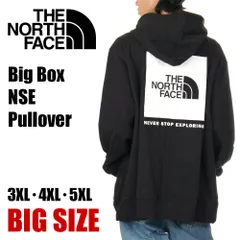 【ビッグサイズ】ノースフェイス パーカー メンズ レディース THE NORTH FACE スクエアロゴ バックプリント スウェット プルオーバー ロゴ 裏起毛 大きいサイズ ゆったり USモデル ブランド 3XL 4XL 5XL 黒 NF0A84GZ