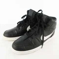 ナイキ NIKE EBERNON MID SL エバノン AQ1772-001 スニーカー 黒 ブラック 白 ホワイト ＵＳ10 28ｃｍ 靴のサムネイル