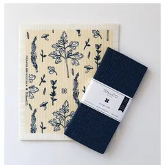 Ten & Co スポンジワイプ - beige botanicalのサムネイル