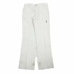 a■プーマ/PUMA GOLF コットンパンツ/ゴルフパンツ【ウエスト86】白/MENS/138【中古】