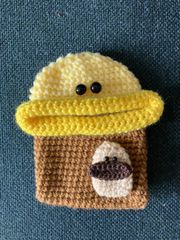 パクパクモンスター　小物入れ　大きめ　ハンドメイド