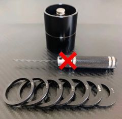 ミニ四駆　ホイール穴あけ治具(7種ホイール全種類対応 ) 専用工具　※アウトレット